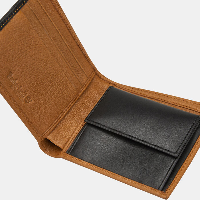 Timberland Men's Braeburn Large Coin Pocket Wallet Blue Timberland Men's Braeburn Large Coin Pocket Wallet Blue image number 2