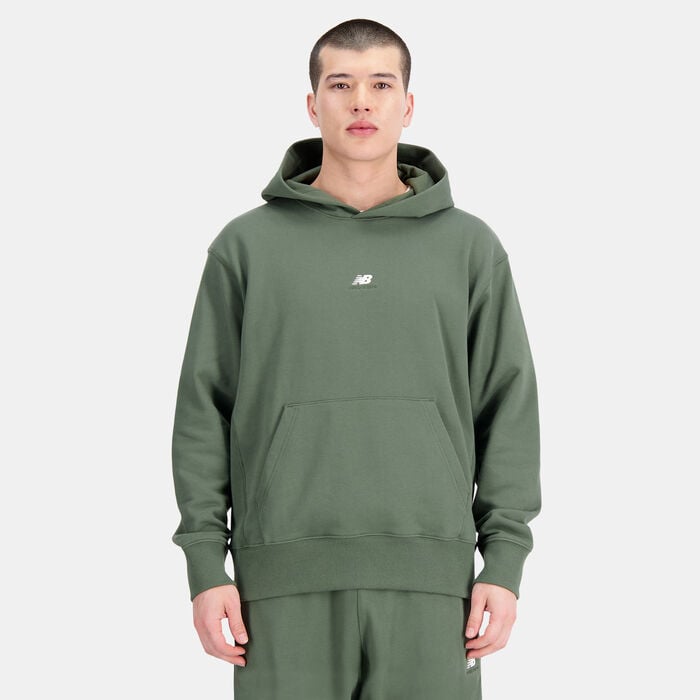 New Balance Men's Athletics 90s Pullover Hoodie Green New Balance Men's Athletics 90s Pullover Hoodie Green image number 0