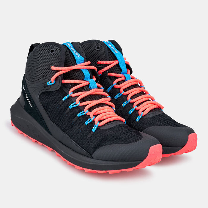 Columbia Women's Alpine™ Trailstorm Mid Waterproof Shoe Black Columbia Women's Alpine™ Trailstorm Mid Waterproof Shoe Black image number 1