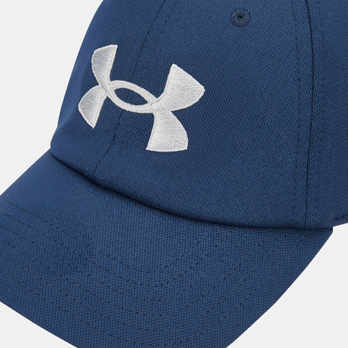 Under Armour Men's Blitzing Adjustable Cap Blue Under Armour Men's Blitzing Adjustable Cap Blue image number 2