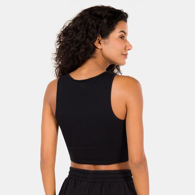 New Era Women's MLB New York Yankees Crop Top Black New Era Women's MLB New York Yankees Crop Top Black