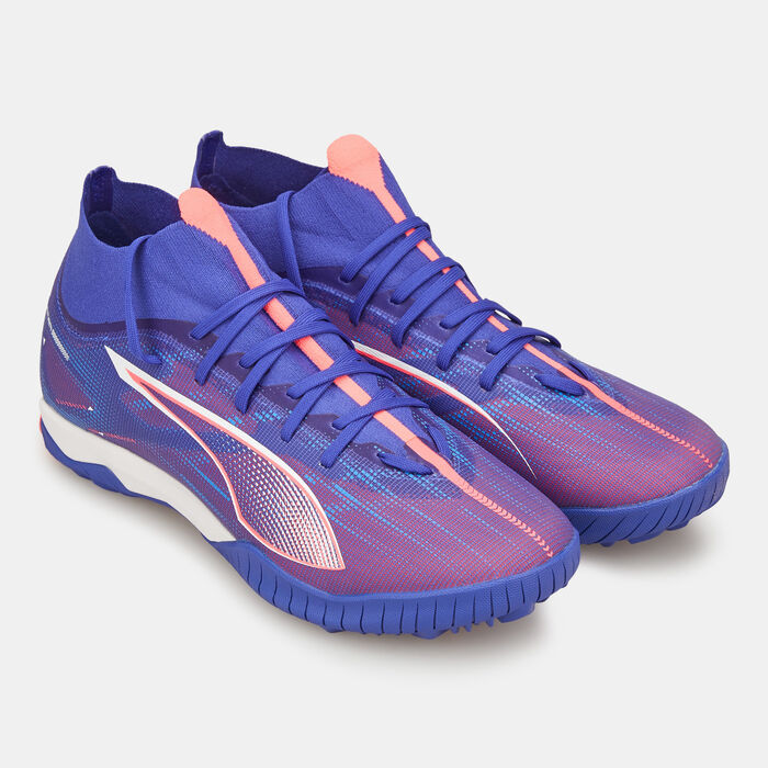 PUMA Men's ULTRA 5 MATCH+ Turf Ground Football Shoes Blue image number 1