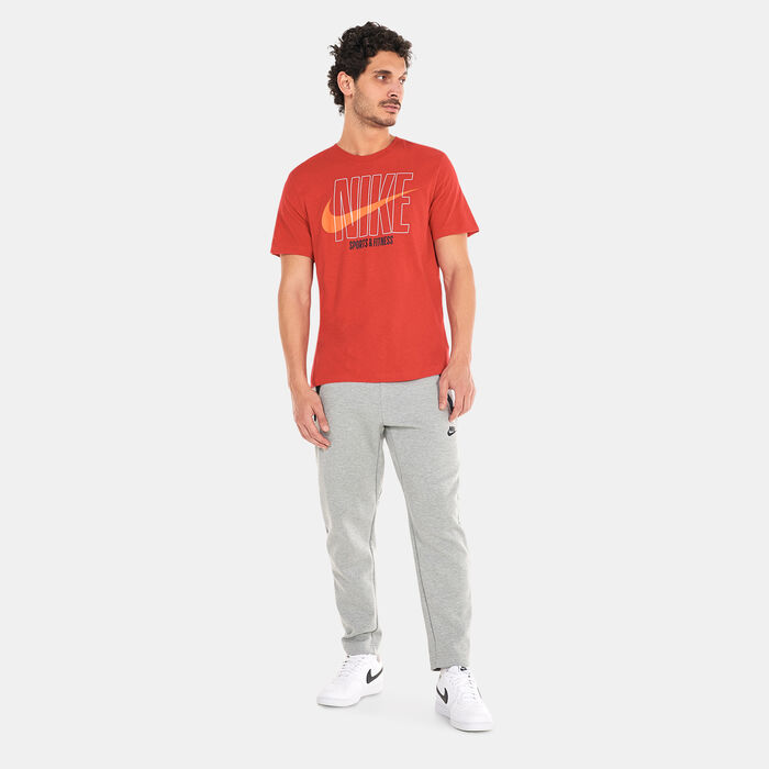 Nike Men's Dri-FIT HBR T-Shirt Red image number 2