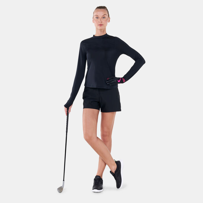 Nike Golf Women's Golf Dri-FIT UV Victory Long Sleeve T-Shirt Black image number 2