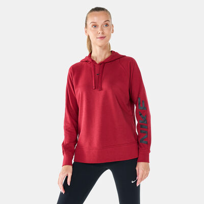 Nike Women's Dri-FIT Get Fit Hoodie Red