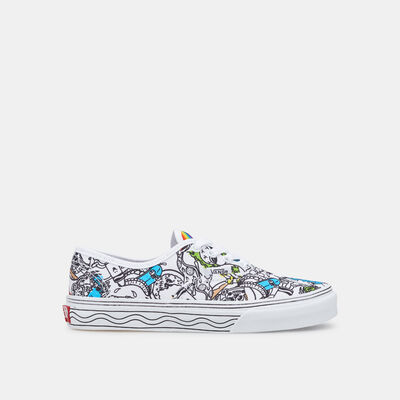 Vans Kids’ Eco Theory Authentic Unisex Shoe White Vans Kids’ Eco Theory Authentic Unisex Shoe White