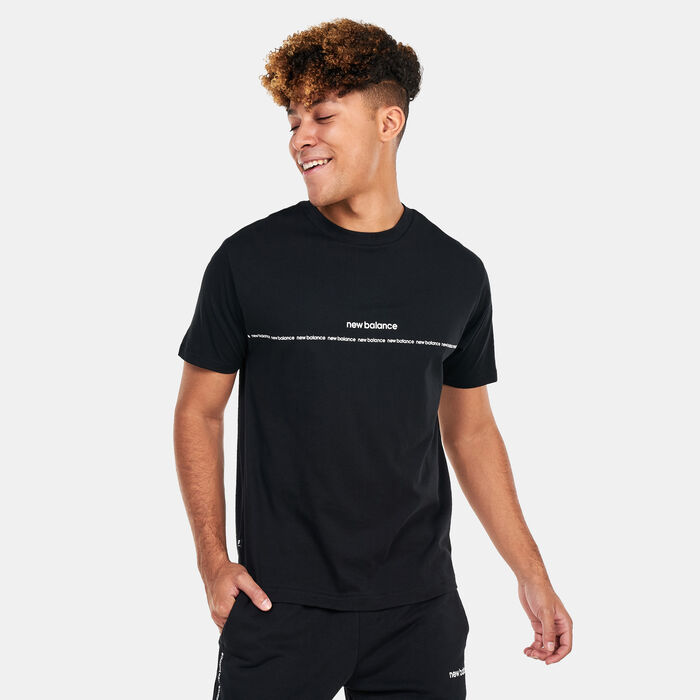 New Balance Men's NB Essentials Graphic T-Shirt Black New Balance Men's NB Essentials Graphic T-Shirt Black image number 0