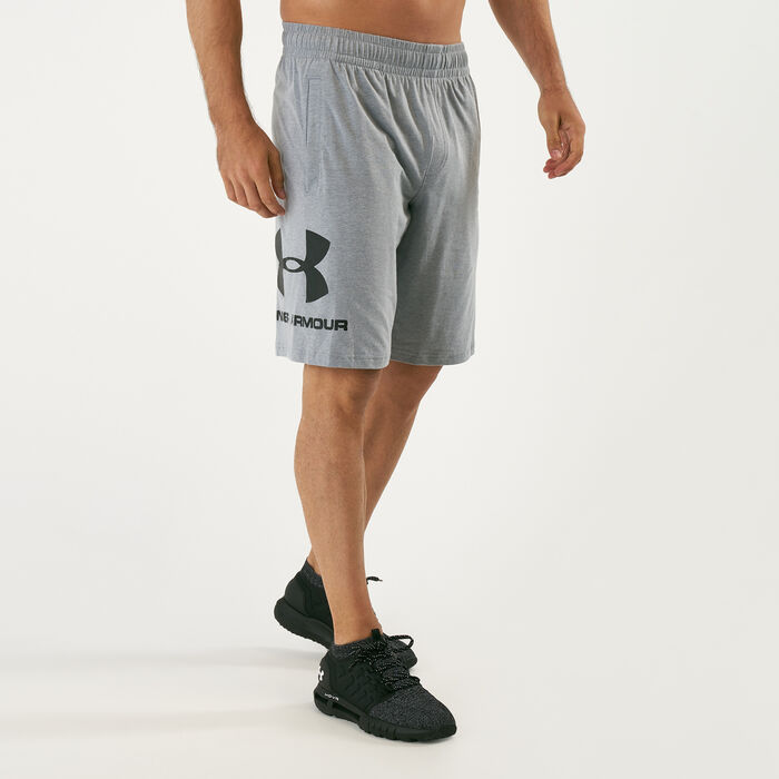 Under Armour Men's Sportstyle Cotton Graphic Shorts Mettalic Under Armour Men's Sportstyle Cotton Graphic Shorts Mettalic image number 0