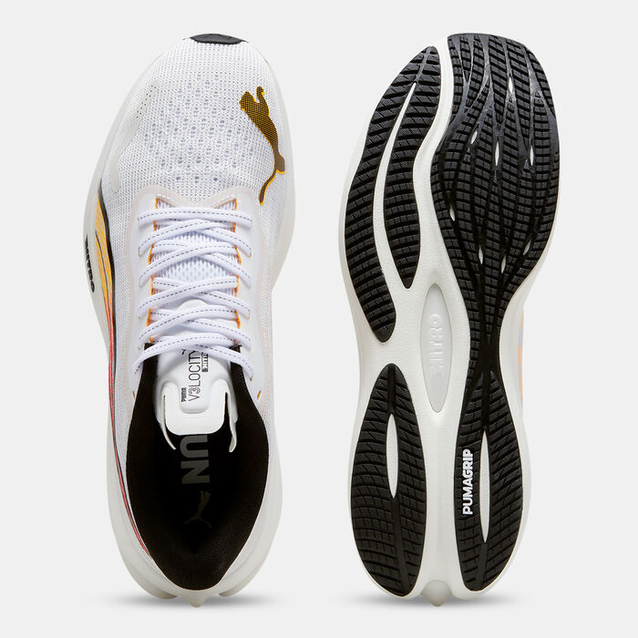 PUMA Men's VELOCITY NITRO 3 Running Shoes White PUMA Men's VELOCITY NITRO 3 Running Shoes White image number 3