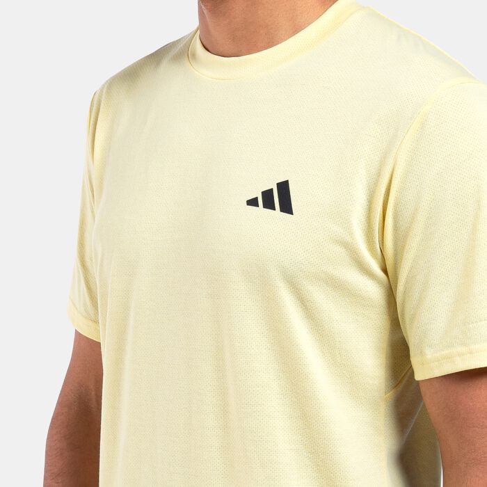 adidas Men's Train Essentials Comfort Training T-Shirt yellow image number 3