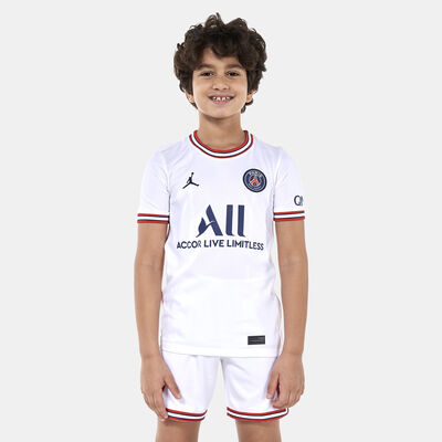 Nike Kids' Paris Saint-Germain 4th Jersey White