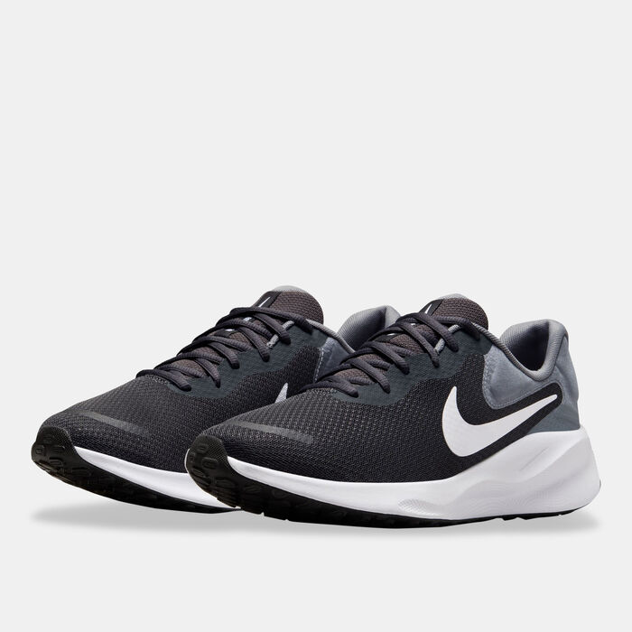Nike Men's Revolution 7 Road Running Shoes Black Nike Men's Revolution 7 Road Running Shoes Black image number 1