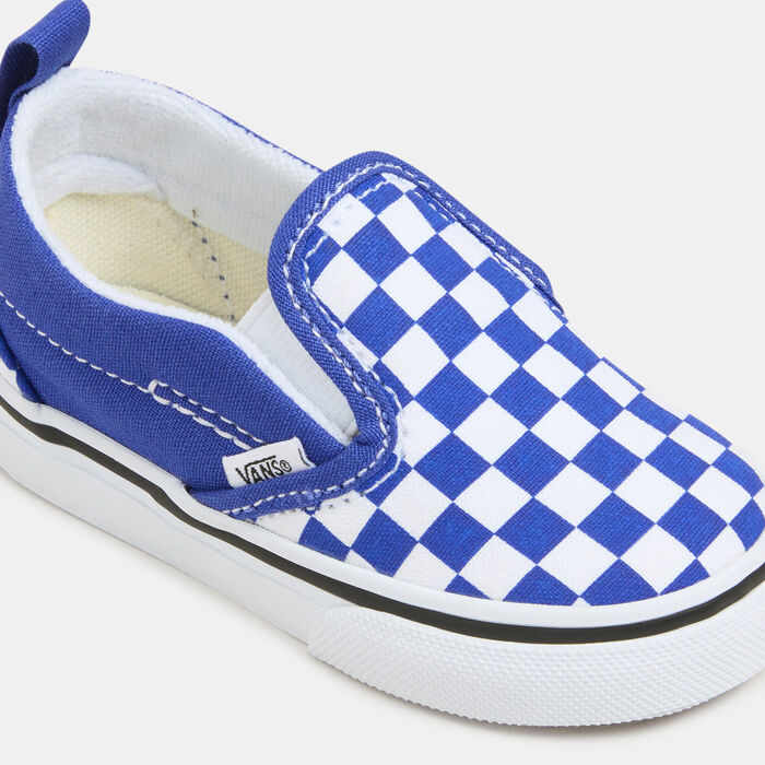 Vans Kids' Slip-On Velcro Unisex Shoes (Baby and Toddler) Multi image number 3