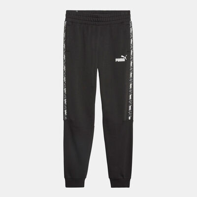PUMA Men's Essentials+ Tape Camo Sweatpants Black