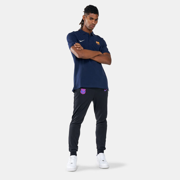 Nike Men's F.C. Barcelona Dri-FIT Fleece Football Pants Black Nike Men's F.C. Barcelona Dri-FIT Fleece Football Pants Black image number 2