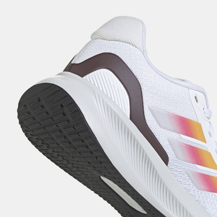 adidas Kids' Runfalcon 5 Shoes White adidas Kids' Runfalcon 5 Shoes White image number 4