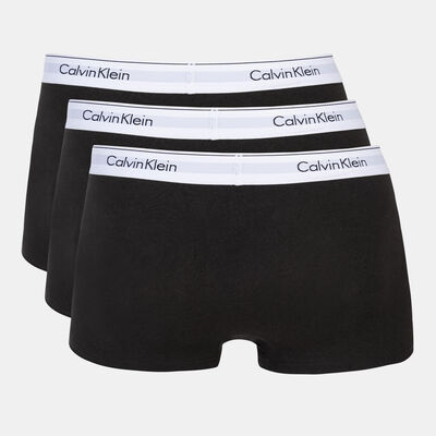 Calvin Klein Men's Modern Trunk Briefs (3 Pack) Black Calvin Klein Men's Modern Trunk Briefs (3 Pack) Black