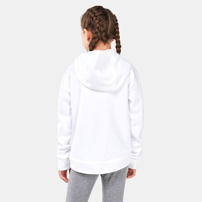 Nike Kids' Sportswear Fleece Hoodie (Older Kids) White