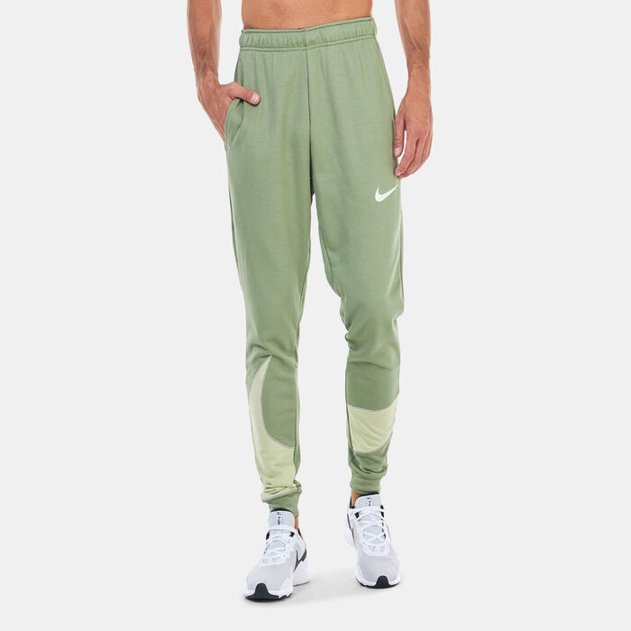 Nike Men's Dri-FIT Tapered Training Pants Green Nike Men's Dri-FIT Tapered Training Pants Green image number 0