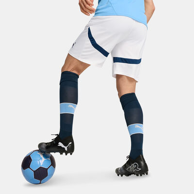 PUMA Men's Manchester City 24/25 Home Replica Football Shorts White