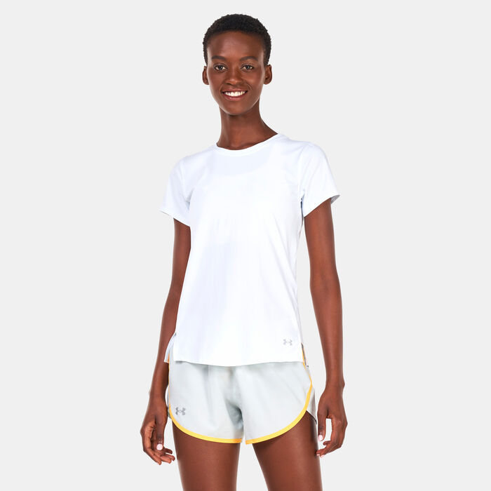 Under Armour Women's UA IsoChill 200 Laser T-Shirt White Under Armour Women's UA IsoChill 200 Laser T-Shirt White image number 0