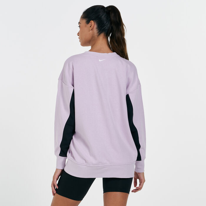 Nike Women's Get Fit Sweatshirt Purple Nike Women's Get Fit Sweatshirt Purple image number 1