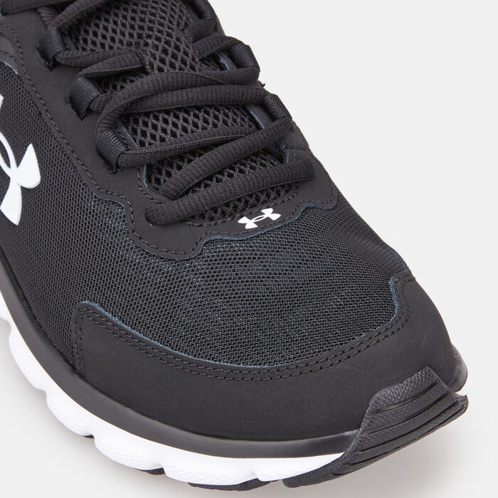 Under Armour Men's UA Charged Assert 9 Running Shoe Black Under Armour Men's UA Charged Assert 9 Running Shoe Black image number 4