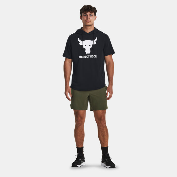 Under Armour Men's Project Rock Hoodie Black Under Armour Men's Project Rock Hoodie Black image number 2