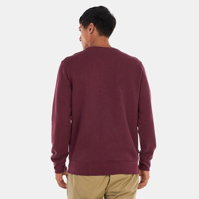 Timberland Men's Refibra™ Technology Crew Sweatshirt Red Timberland Men's Refibra™ Technology Crew Sweatshirt Red