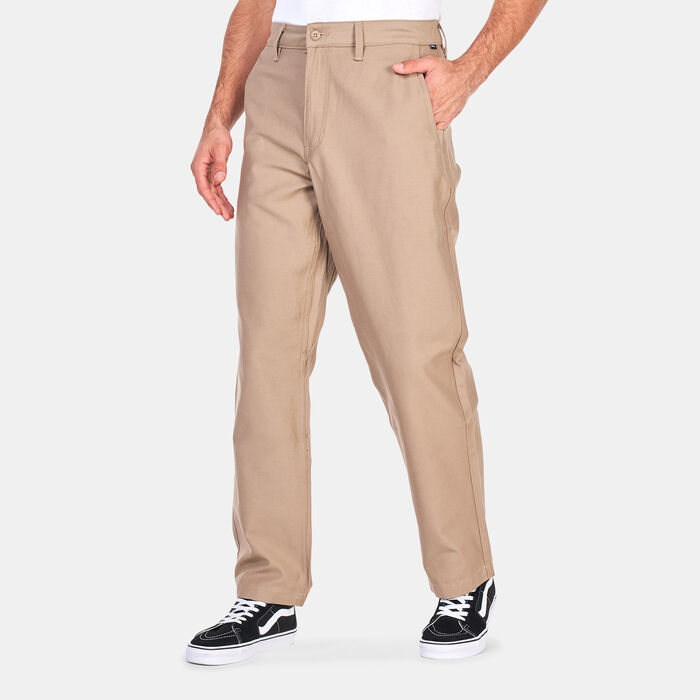 Vans Men's Authentic Chino Relaxed Tapered Pants Beige image number 0