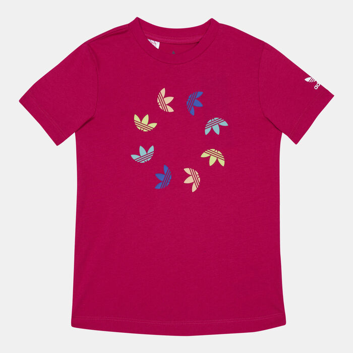 adidas Originals Kids' Adicolor T-Shirt Pink adidas Originals Kids' Adicolor T-Shirt Pink image number 0