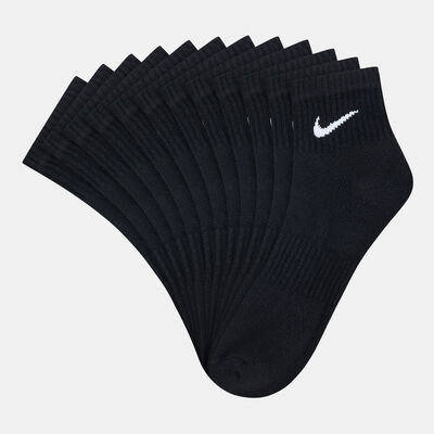 Nike Everyday Cushioned Training Ankle Socks (6 Pack) Black Nike Everyday Cushioned Training Ankle Socks (6 Pack) Black