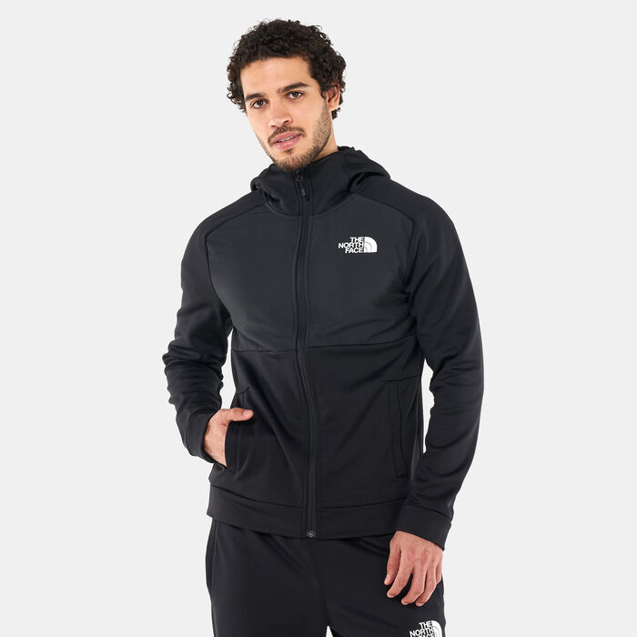 The North Face Men's Mountain Athletics Full Zip Fleece Jacket Black The North Face Men's Mountain Athletics Full Zip Fleece Jacket Black image number 0
