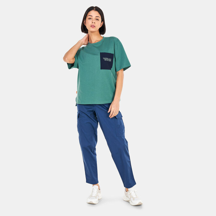 Timberland Women's TimberCHILL™ Pocket T-Shirt Green Timberland Women's TimberCHILL™ Pocket T-Shirt Green image number 2