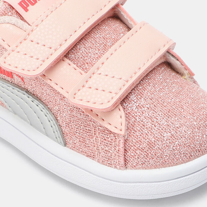 PUMA Kids' Smash V2 Shoe Pink image number 4