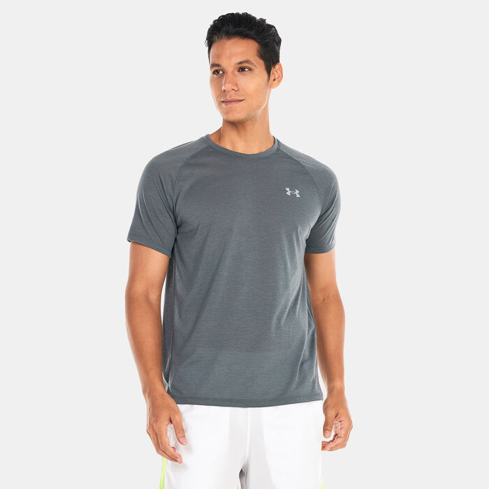 Under Armour Men's UA Streaker Run T-Shirt Grey Under Armour Men's UA Streaker Run T-Shirt Grey image number 0