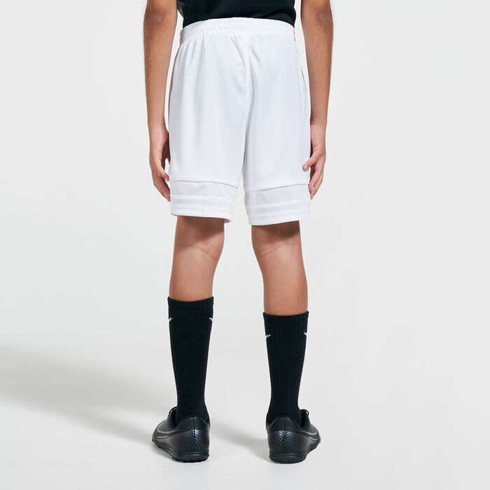 Nike Kids' Dri-FIT Academy Knit Football Shorts (Older Kids) White Nike Kids' Dri-FIT Academy Knit Football Shorts (Older Kids) White image number 1