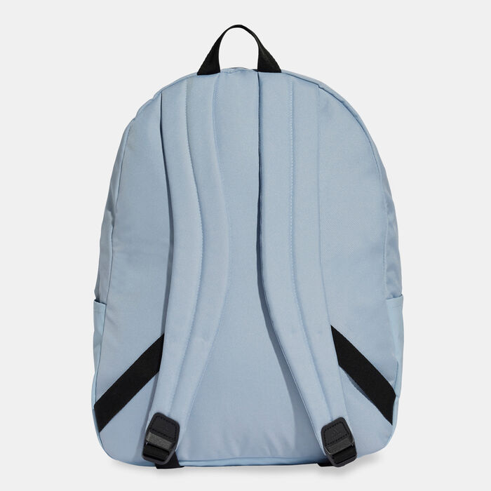 adidas Men's Classic Badge of Sport 3-Stripes Backpack Blue adidas Men's Classic Badge of Sport 3-Stripes Backpack Blue image number 5