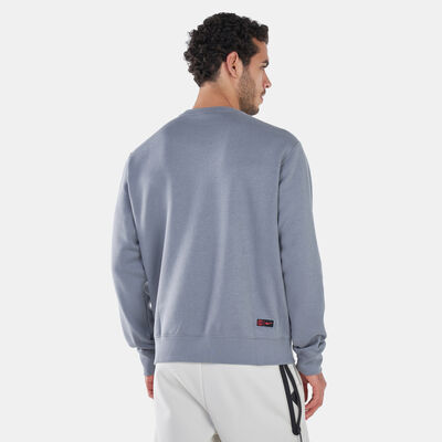 Nike Men's Paris Saint Germain Club Fleece Sweatshirt Grey