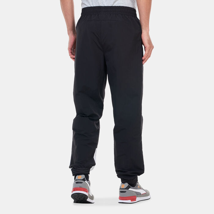 PUMA Men's POWER Colourblock Sweatpants Black PUMA Men's POWER Colourblock Sweatpants Black image number 1