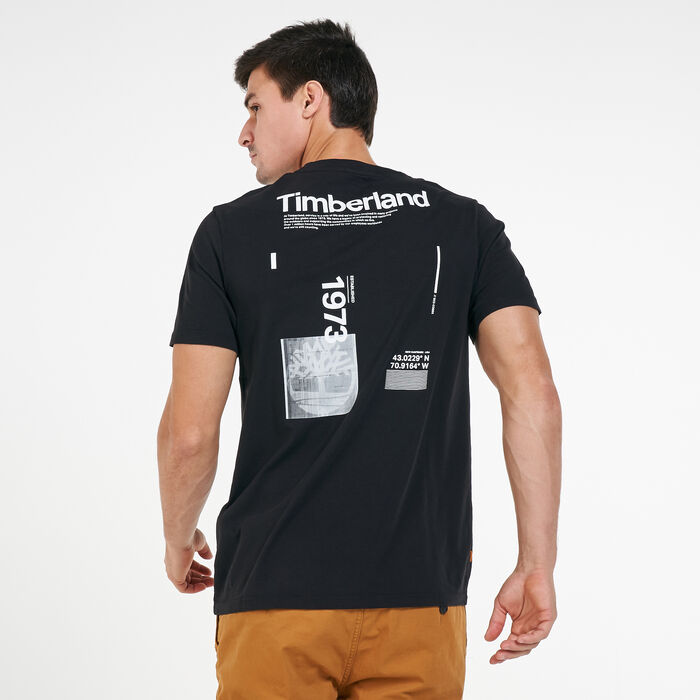 Timberland Men's Kennebec 1973 Graphic T-Shirt Black Timberland Men's Kennebec 1973 Graphic T-Shirt Black image number 0