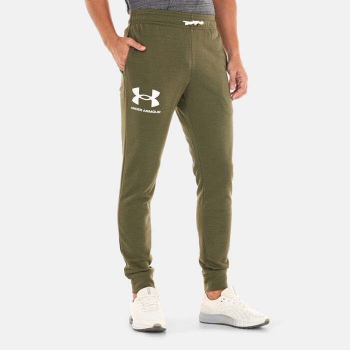 Under Armour Men's Rival Terry Sweatpants Green Under Armour Men's Rival Terry Sweatpants Green image number 0