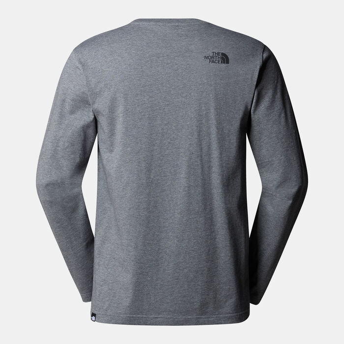 The North Face Men's Simple Dome T-Shirt Grey image number 1