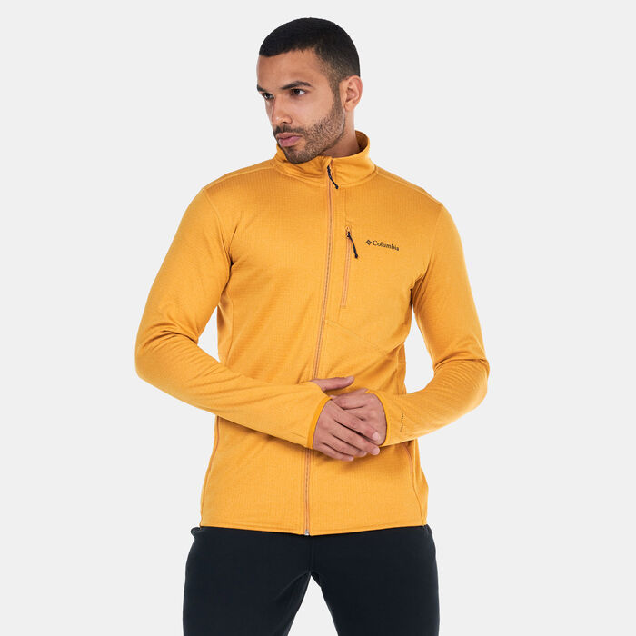 Columbia Men's Park View™ Full Zip Fleece Jacket yellow Columbia Men's Park View™ Full Zip Fleece Jacket yellow image number 1