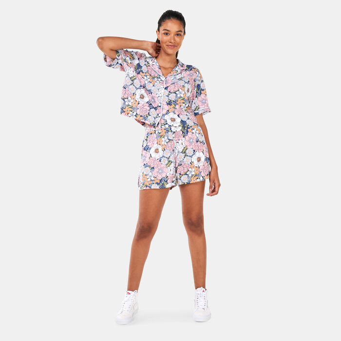 Vans Women's Retro Floral Woven Shirt Multi Vans Women's Retro Floral Woven Shirt Multi image number 2