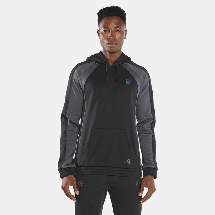 adidas Men's Harden Foundation Hoodie Black adidas Men's Harden Foundation Hoodie Black image number 0