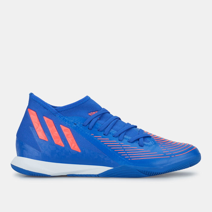 adidas Men's Predator Edge.3 Indoor Football Shoe Blue adidas Men's Predator Edge.3 Indoor Football Shoe Blue image number 0