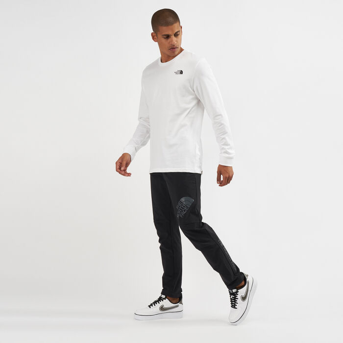 The North Face Men's Simple Dome Long Sleeve T-Shirt White The North Face Men's Simple Dome Long Sleeve T-Shirt White image number 2