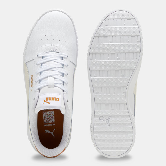 PUMA Women's Carina 2.0 Shoe White PUMA Women's Carina 2.0 Shoe White image number 3