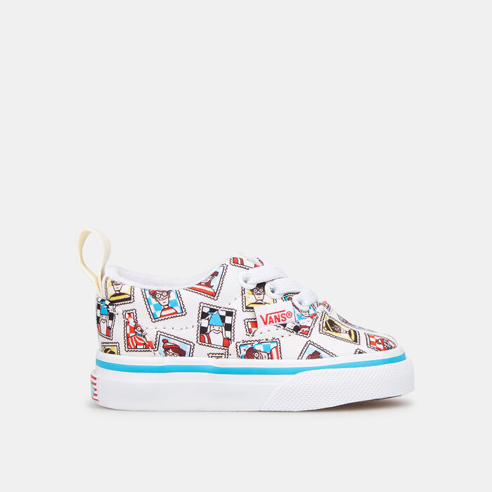 Vans Kids' TD Era Elastic Lace Shoe White Vans Kids' TD Era Elastic Lace Shoe White image number 0